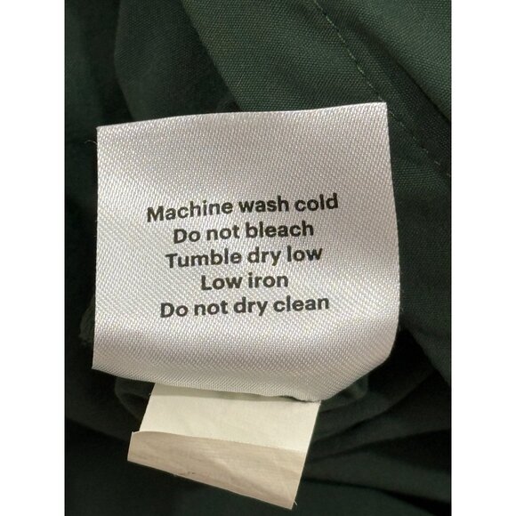REI Co-op Womens Collared Dress Green Short Sleeve Pockets Travel Nylon Size M - Picture 8 of 8